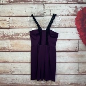 Prairie New York Dress lace purple cocktail